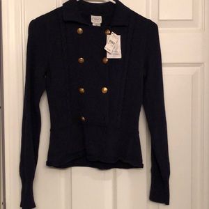 Talbots Kids Classic Navy Blue Sweater